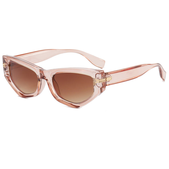 Women's trendy Cat-Eye sunglasses with painted frame and accentuated metal details Bowlift