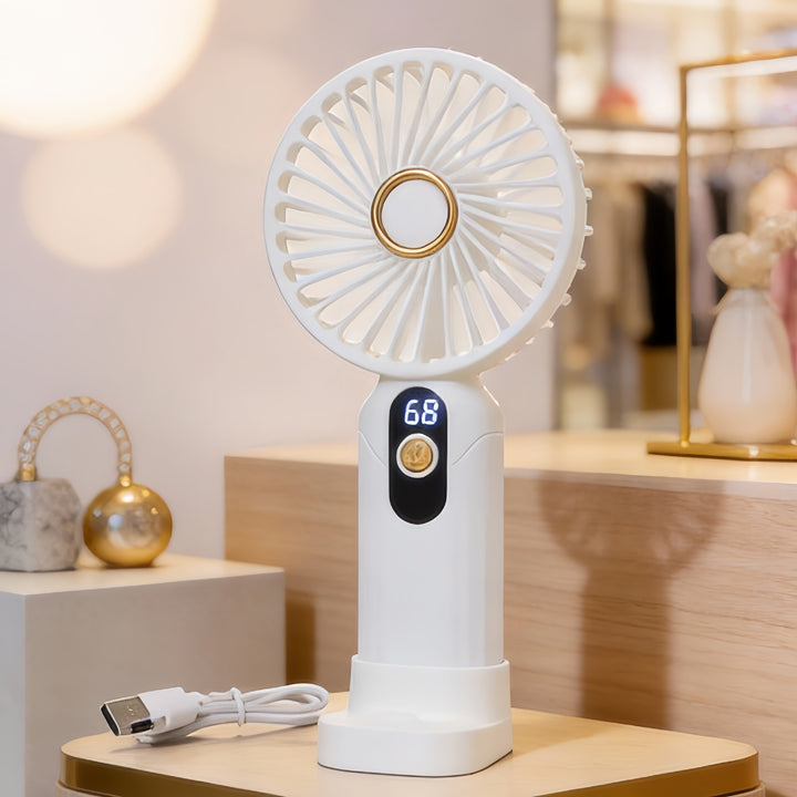 Ladies portable USB fan Bowlift