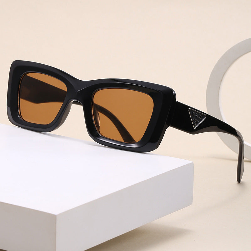Women's fashionable square sunglasses with stylish frame Bowlift