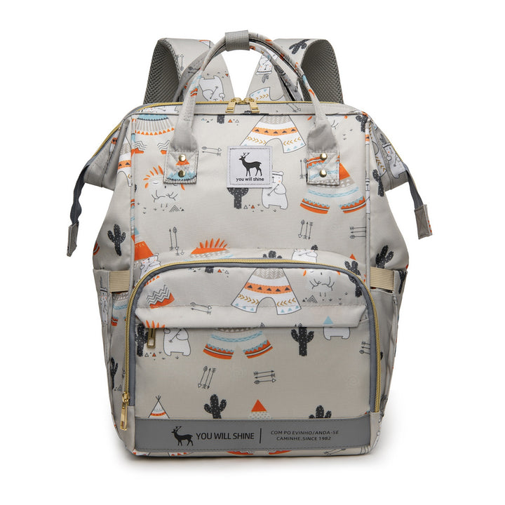 Versatile Camo Backpack Bowlift
