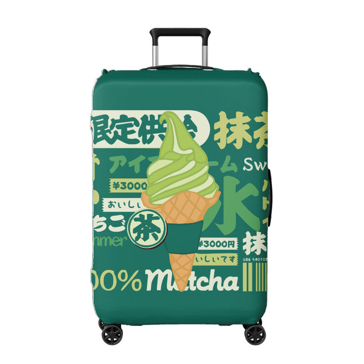 Women Suitcase Cover with Floral Patterns Bowlift