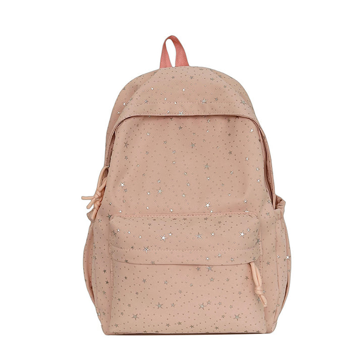 Backpack Made of Durable Material with Sparkling Stars Bowlift