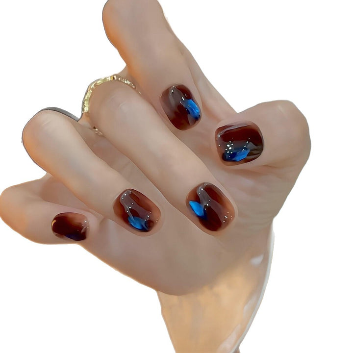 Artificial Nails in Modern Gradient Colors Bowlift