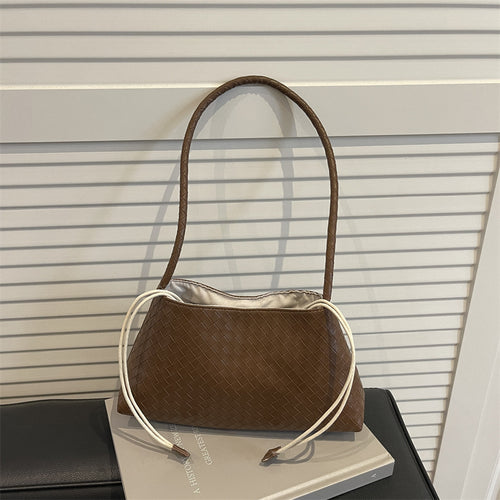 Woven Textured Handbag