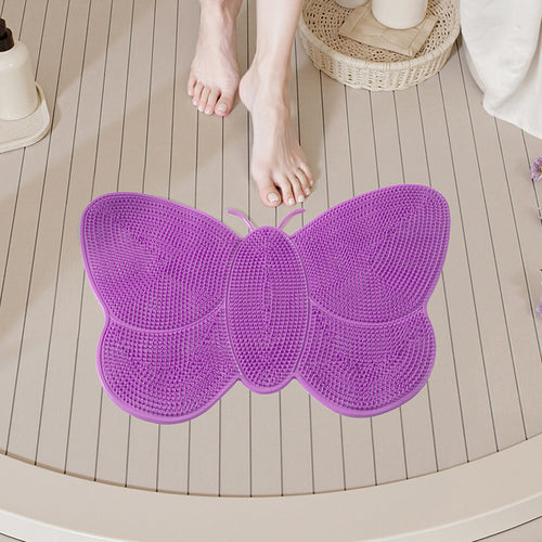 Stylish Butterfly-Shaped Bath Mat Bowlift