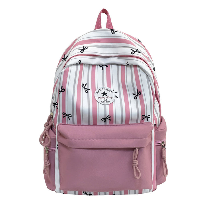 Modern Striped Backpack