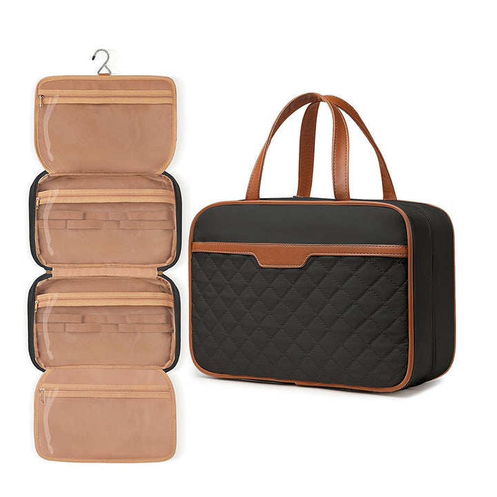 Cosmetic Organizer Bag with Removable Compartments Bowlift