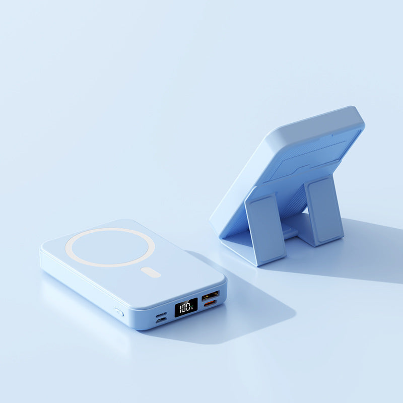 Portable power bank with wireless fast charging Bowlift