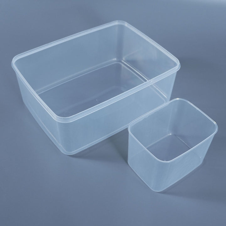 Transparent Modular Storage Containers Bowlift