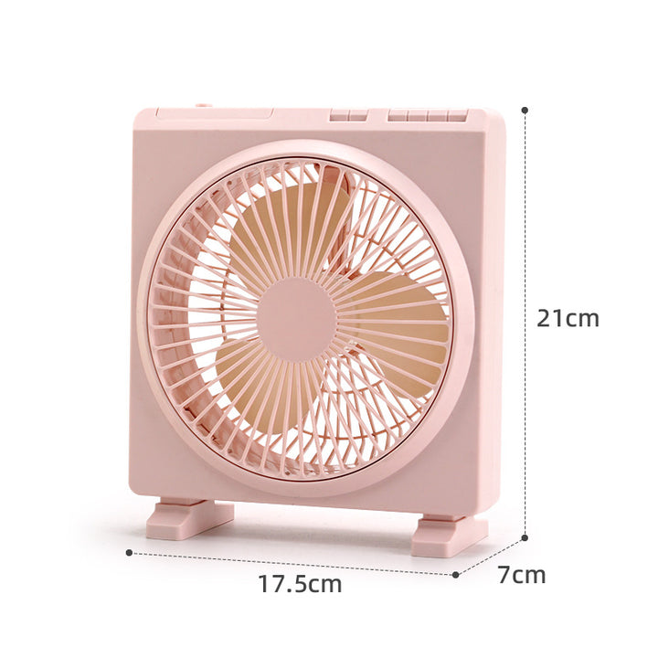 Ladies compact table fan with flexible tilt function Bowlift