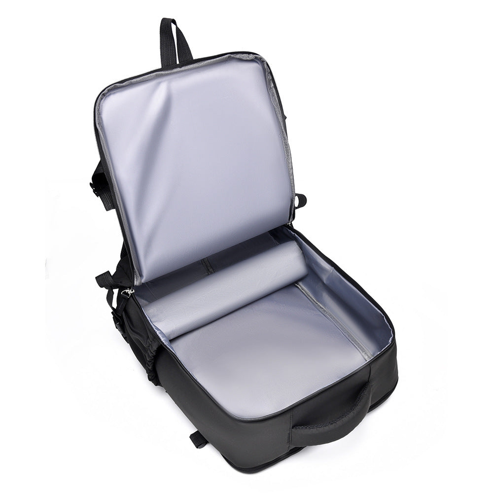 Multi-Compartment Travel Backpack Bowlift
