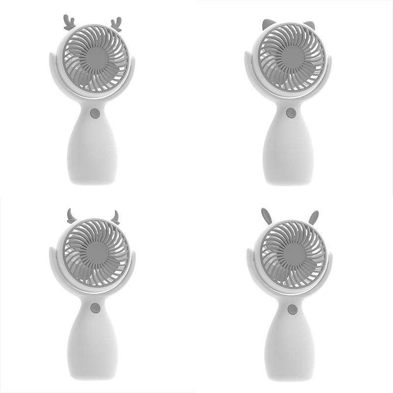 Women's portable mini hand fan with animal design Bowlift