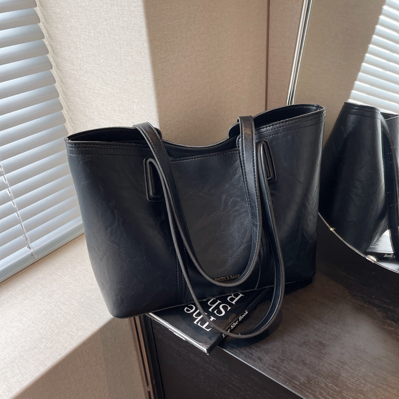 Structured Casual Tote Bag Bowlift