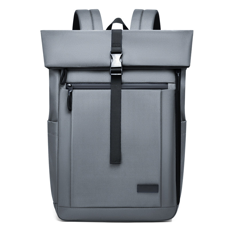 Versatile Roll-Top Laptop Backpack Bowlift
