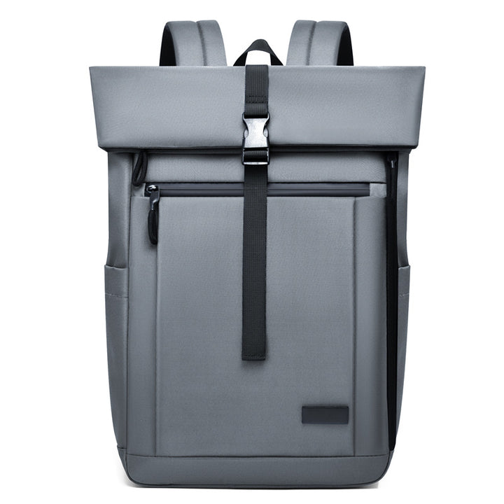 Versatile Roll-Top Laptop Backpack Bowlift