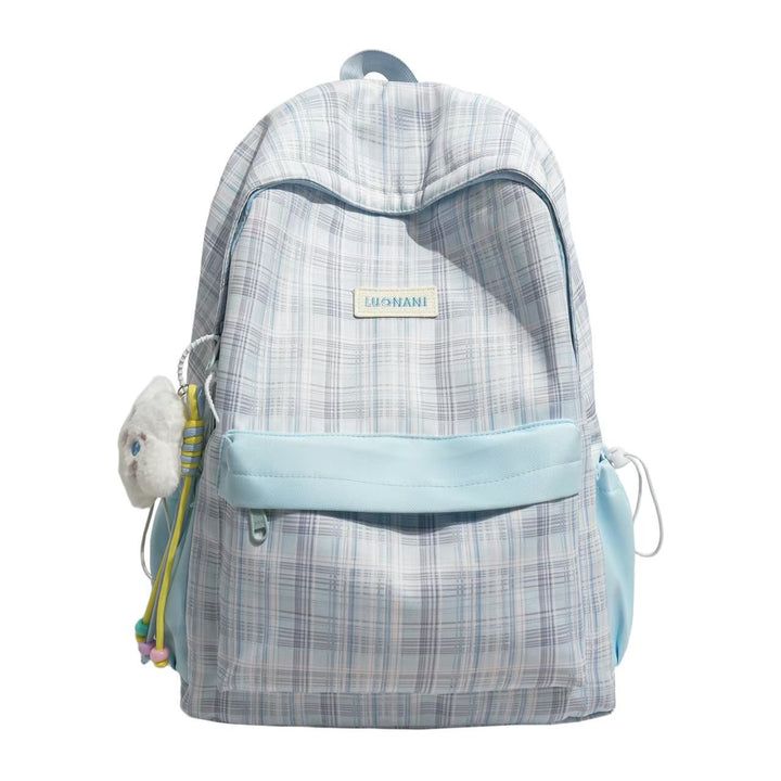 Classic Plaid Backpack Bowlift