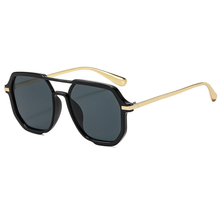 Fashion-Forward Hexagonal Sunglasses Bowlift