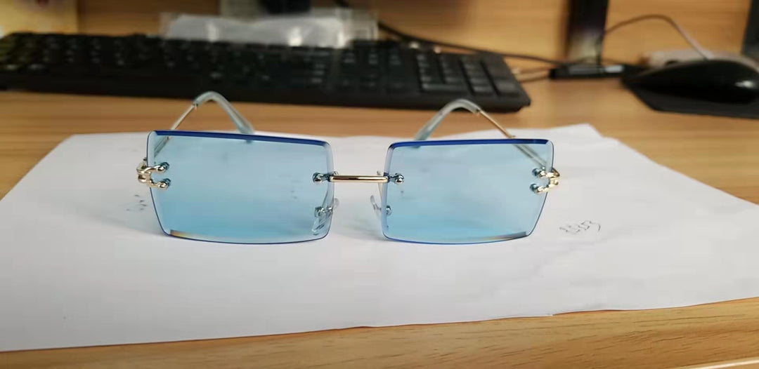 Modern Geometric Frame Sunglasses Bowlift