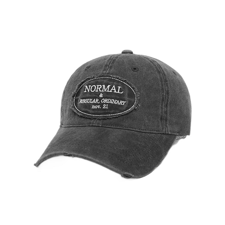 Men's Casual Distressed Baseball Cap Bowlift