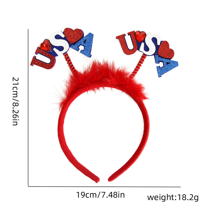 Unisex nan festive party headband with pompom and star island Bowlift
