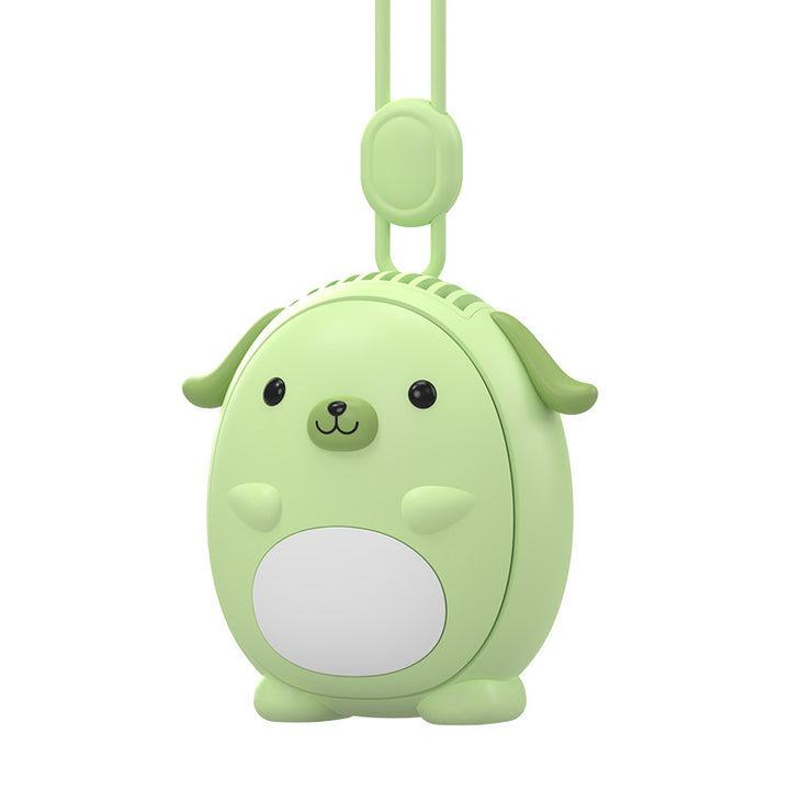 Unisex Portable Mini Fan in Dog Design Bowlift