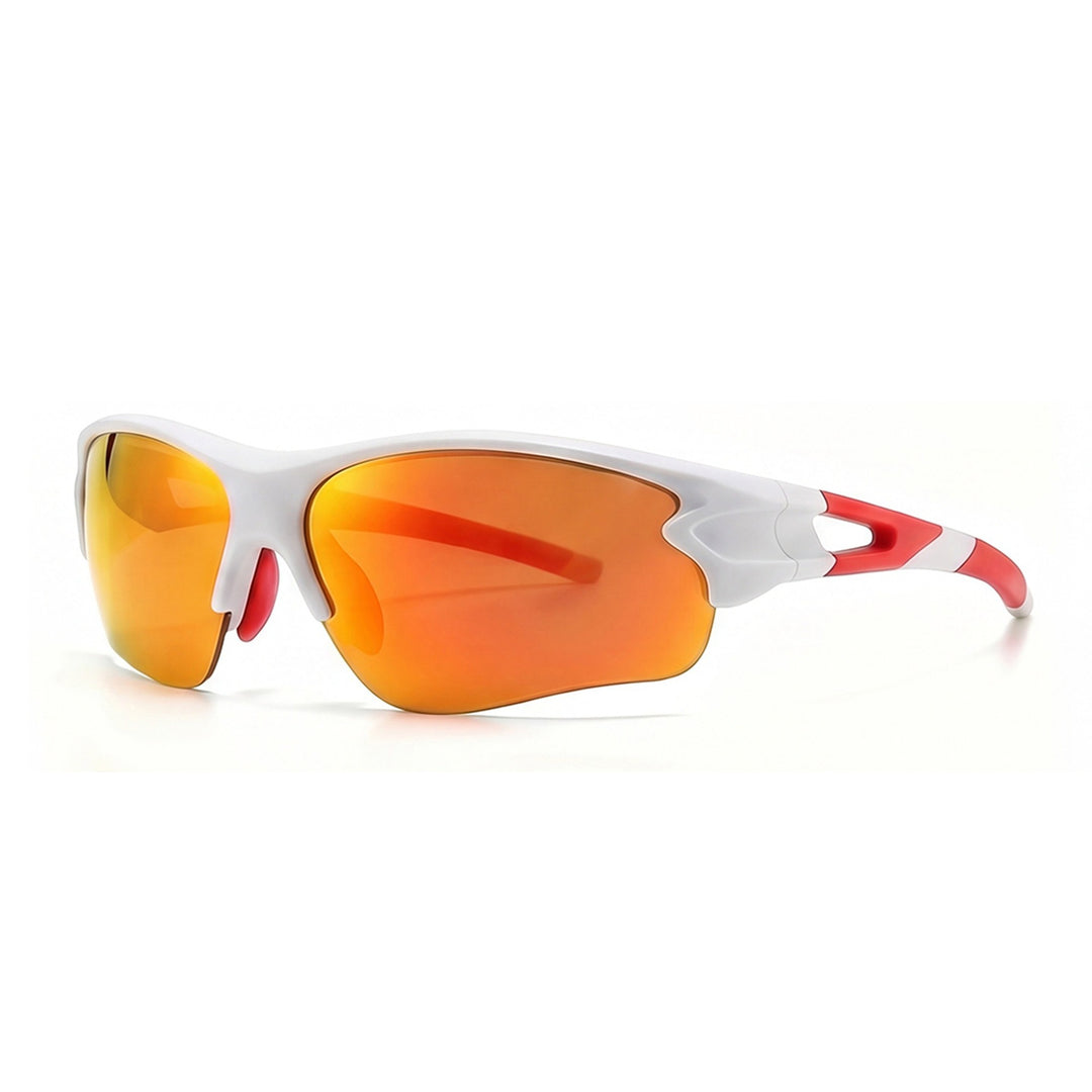 Unisex nan sporty performance-oriented sunglasses with polarized quick-change lens technology Bowlift