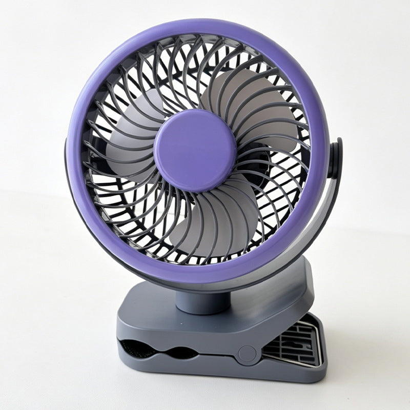 Unisex Portable Clip Fan with Flexible Tilt Mechanism Bowlift