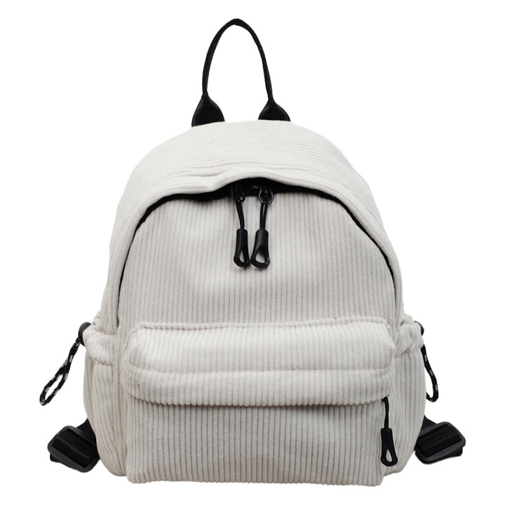 Cord-Backpack with Practical Front Pocket Bowlift