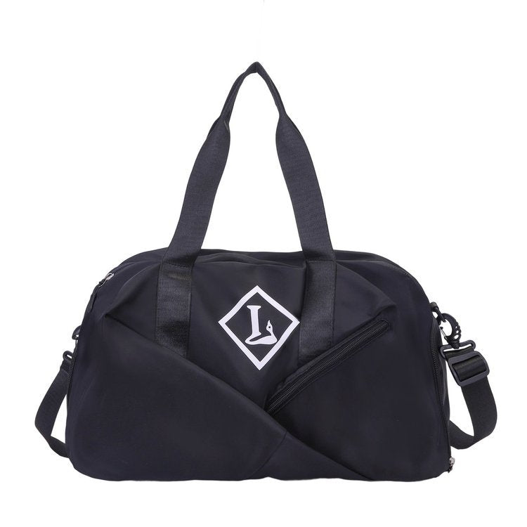 Sporty travel bag with side compartments Bowlift