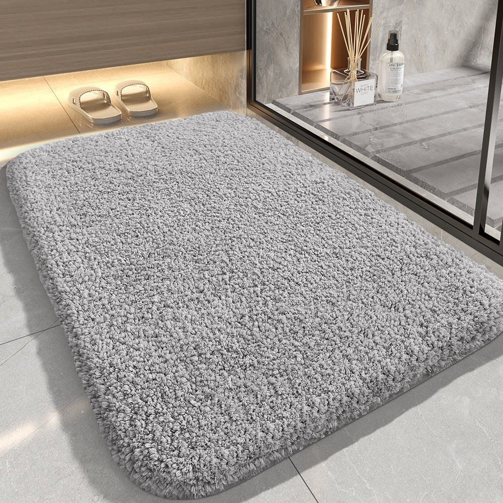 Plush Bathroom Shower Mat Bowlift