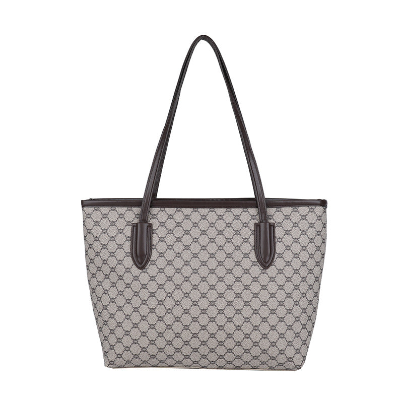 Elegant Geometric Pattern Tote Bag Bowlift