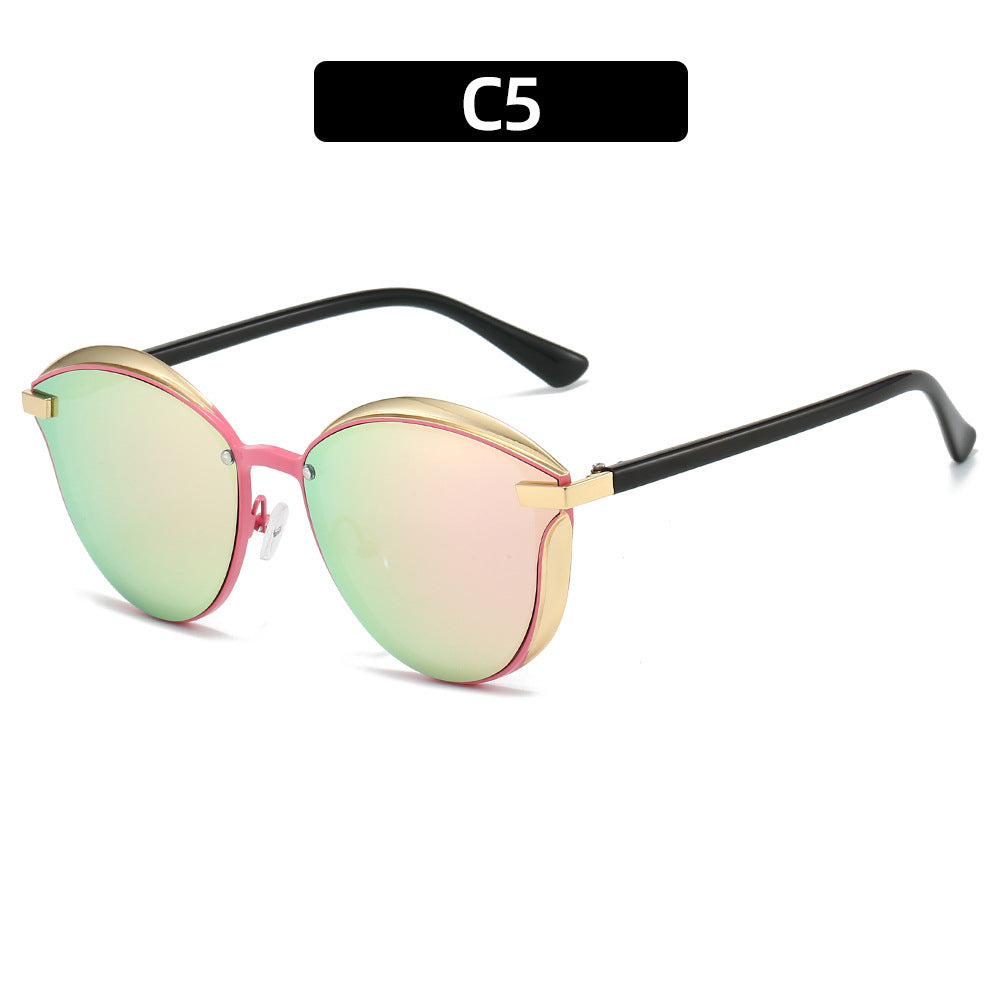 Women's sunglasses with luxurious metal frame and harmonious contour Bowlift