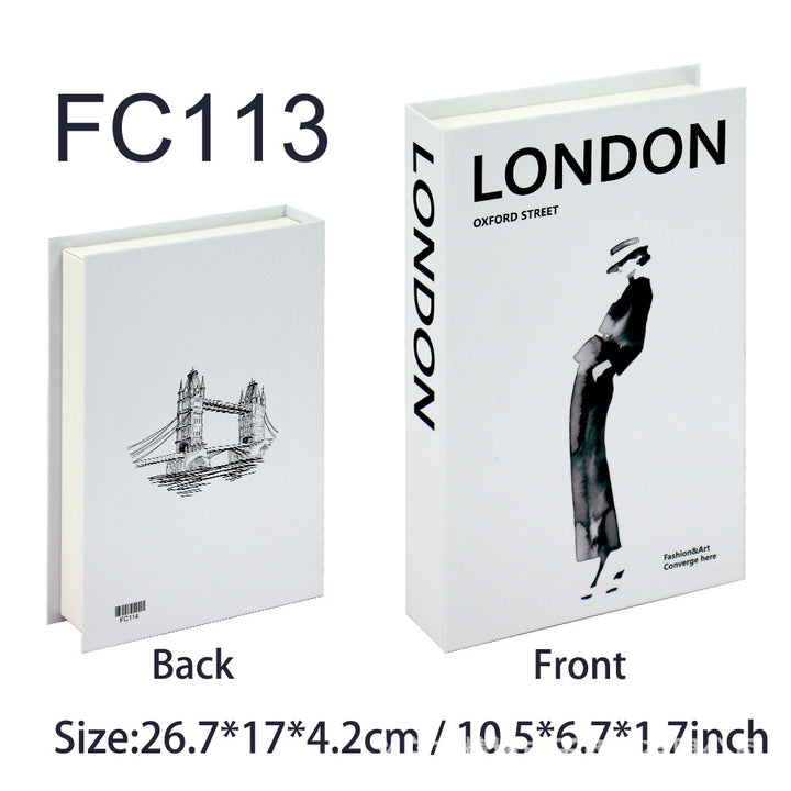 Decorative Artificial Book Display Bowlift
