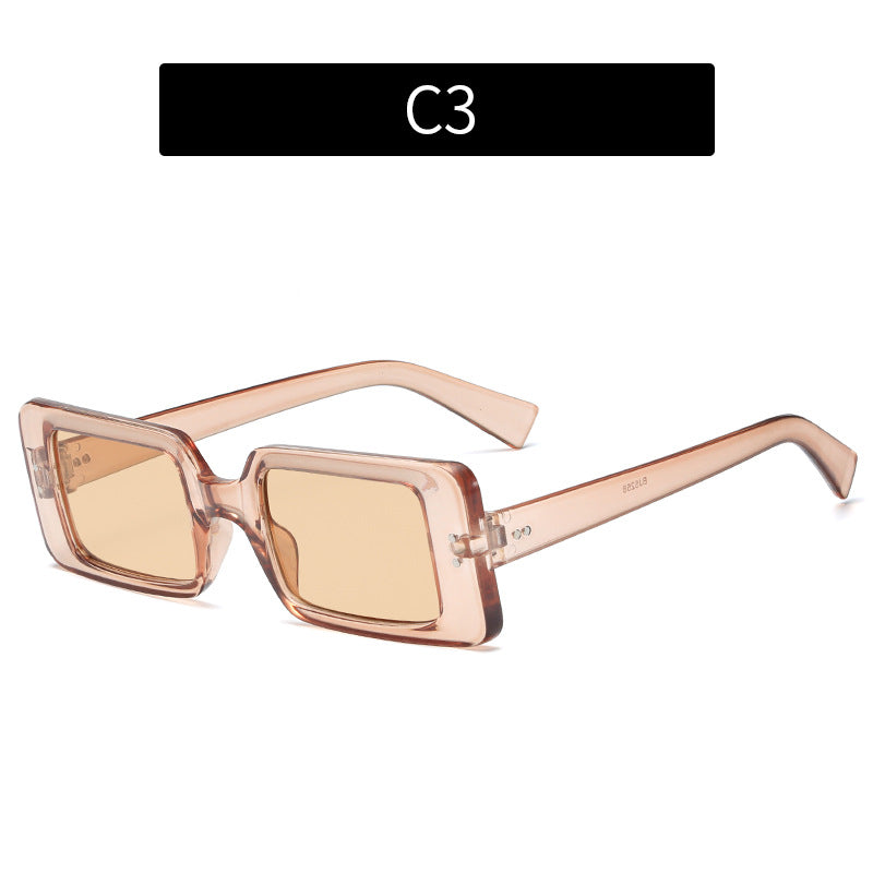 Modern Architectural Square Sunglasses