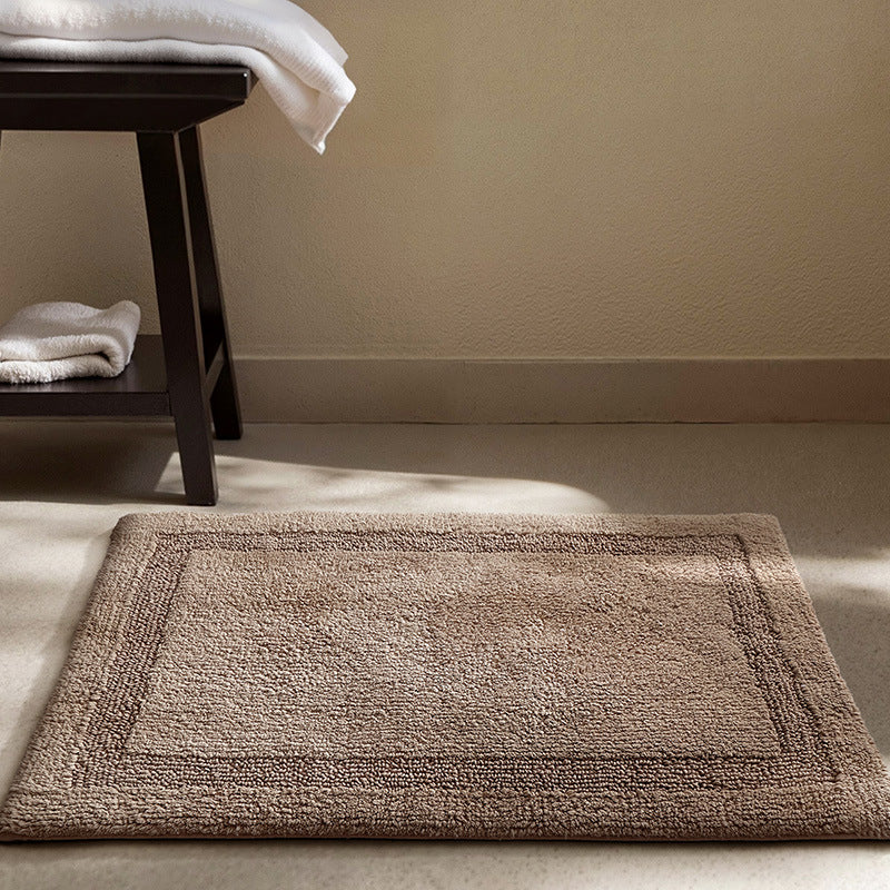 Soft Textured Round Bath Mat Bowlift