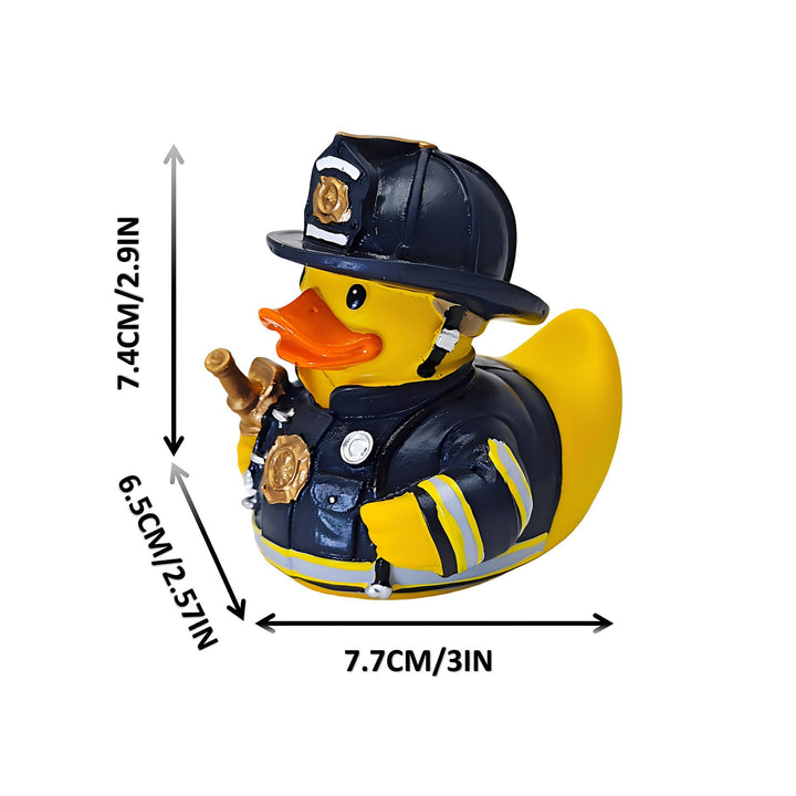 Funny Decor Rubber Duck with Sprinkles Bowlift