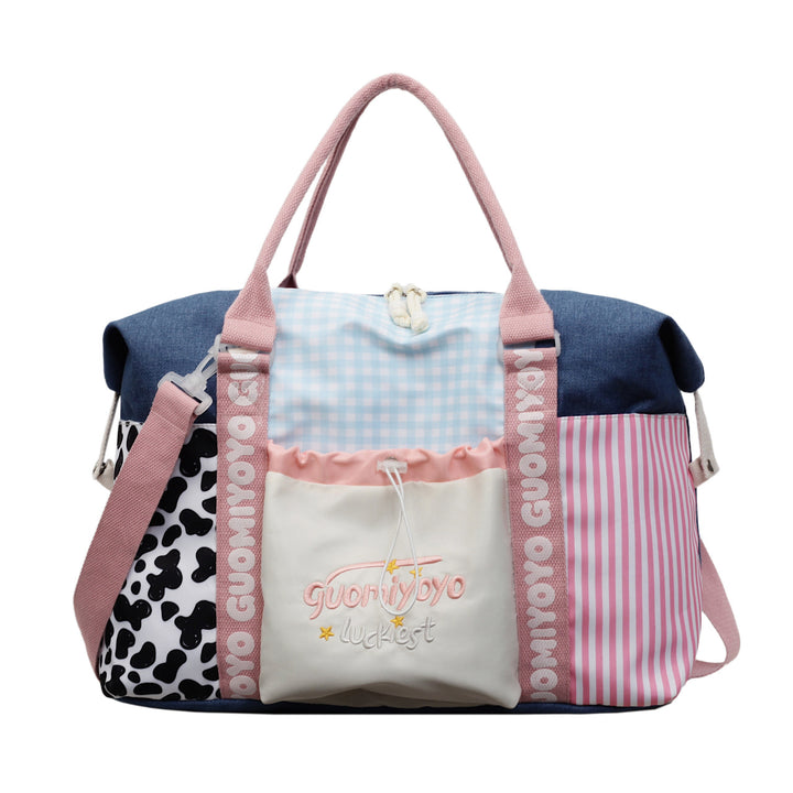Chic Patchrk Travel Tote