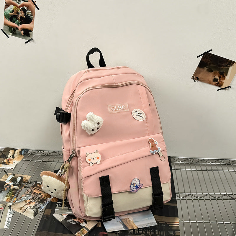 Playful Cartoon Plush Backpack