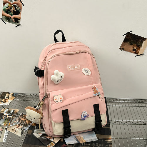 Playful Cartoon Plush Backpack