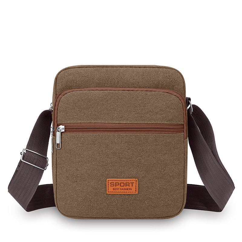 Versatile Canvas Crossbody Bag Bowlift
