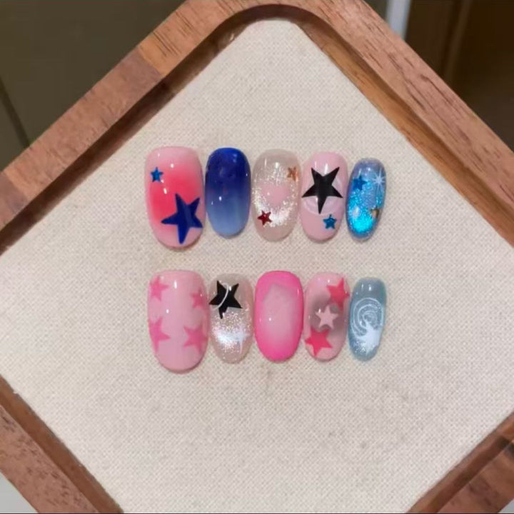 Artistic Ombre Glitter Nail Art Set Bowlift