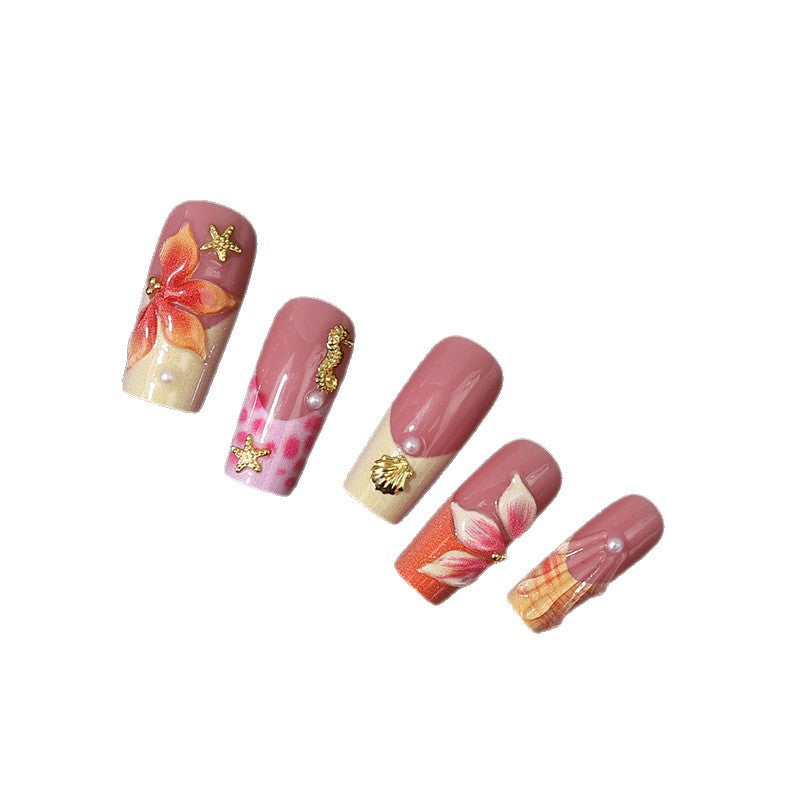 Premium Decorative Nail Tips Kit Bowlift