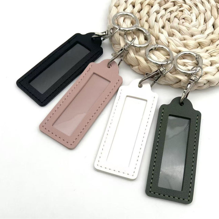 Personalized Leather Keychain Bowlift