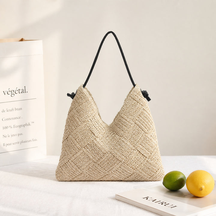 Stylish tote bag with structured pattern Bowlift