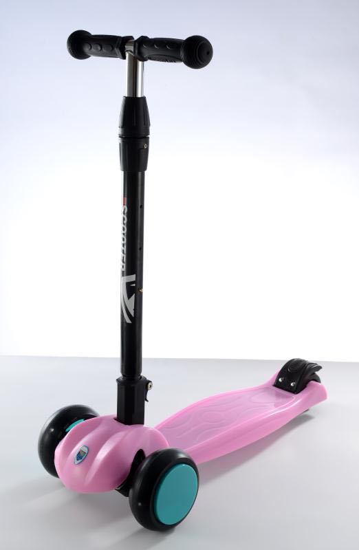 Lean-To-Steer Scooter Bowlift
