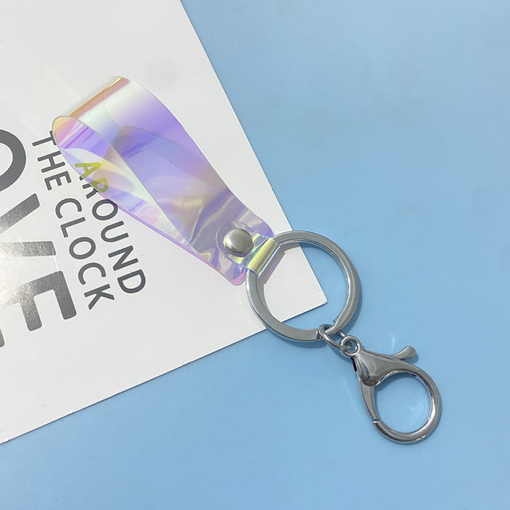 Stylish Holographic Keychain Bowlift