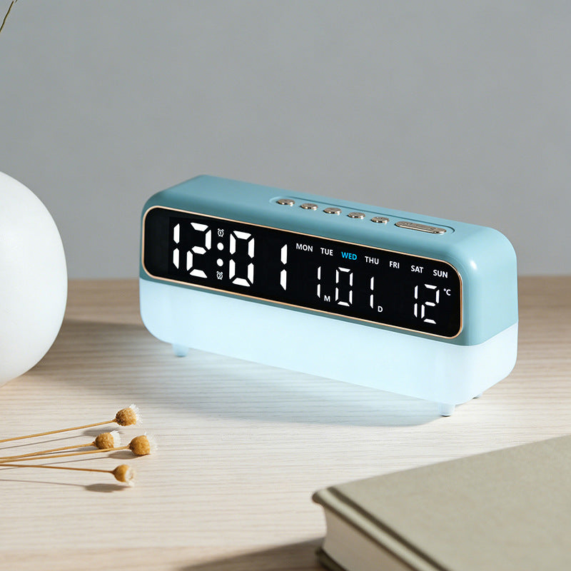 Digital weather alarm clock with intelligent display and temperature function Bowlift