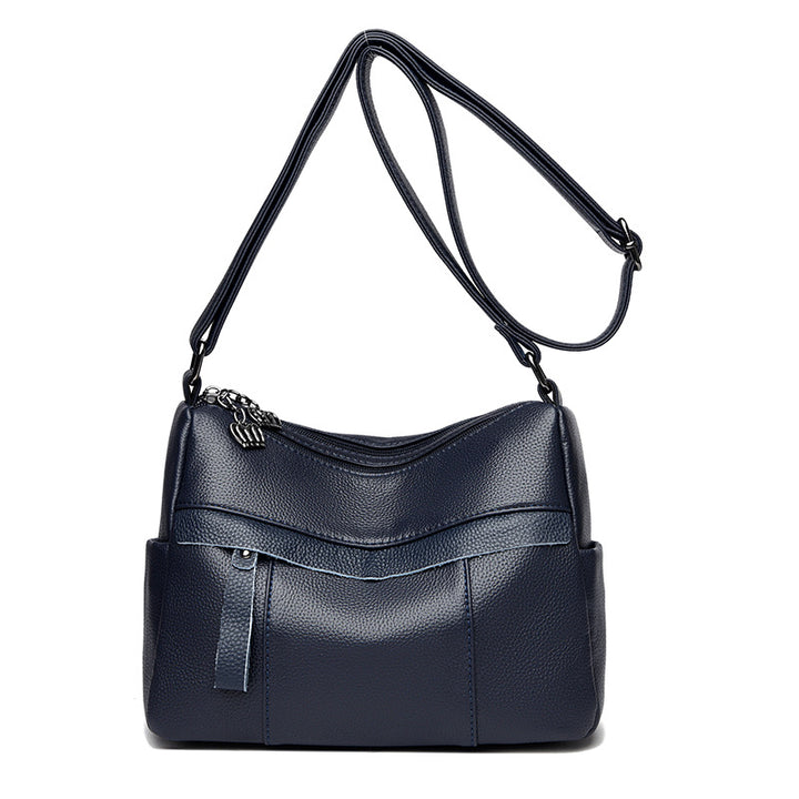 Elegant Multi-Pocket Shoulder Bag Bowlift