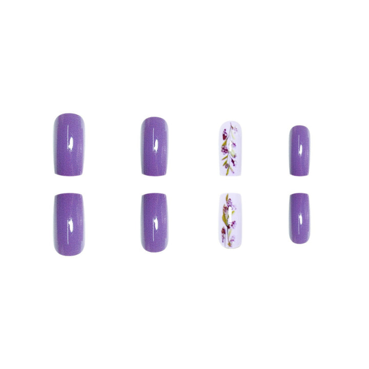 Elegant Floral Design Nail Wraps Bowlift