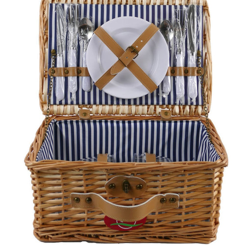 Women’s picnic basket with integrated dish set Bowlift